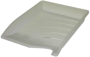 Bantex optima plastic letter tray stackable A4 single B9862 (Per 1) - Clear